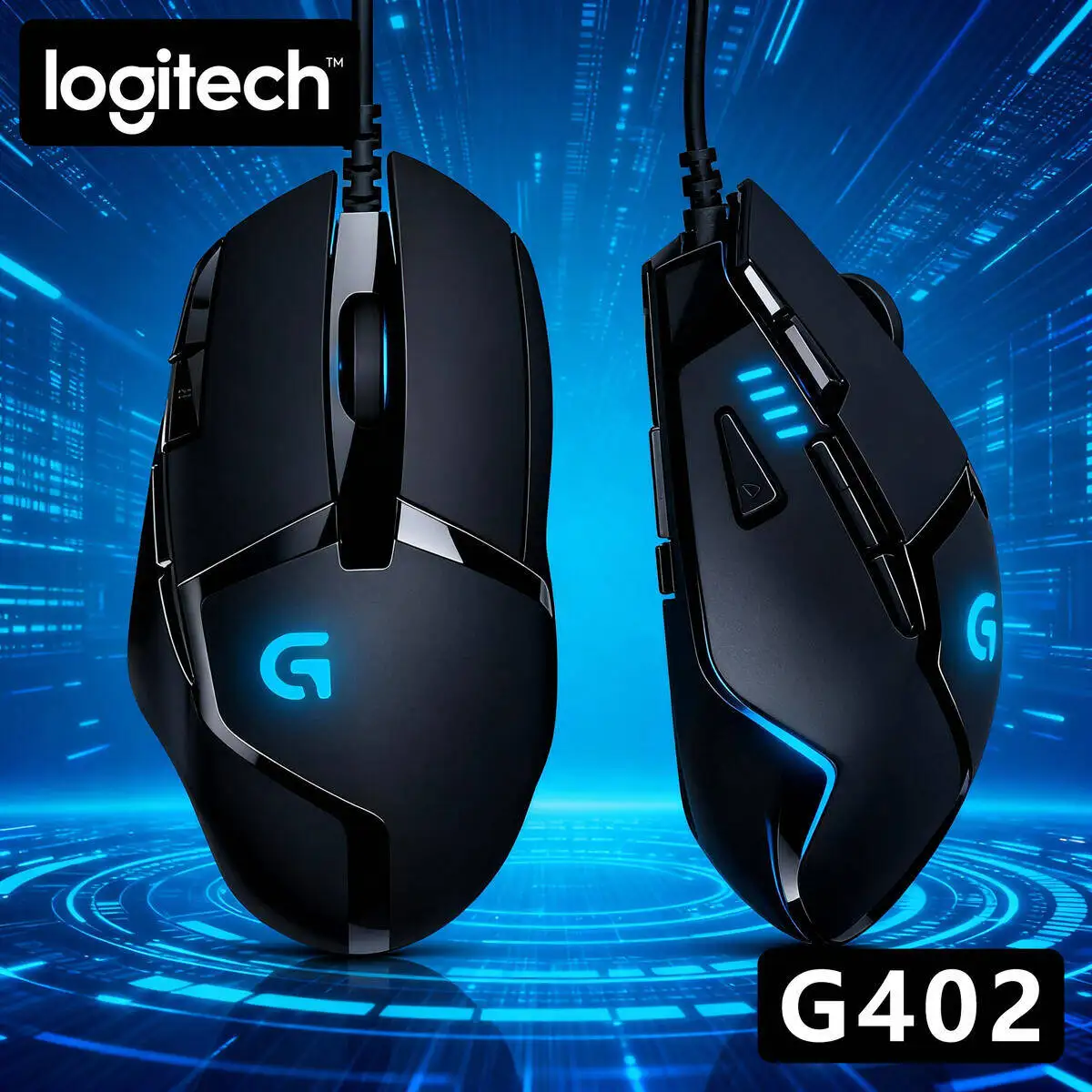 

Проводная мышь Logitech G402, киберспортивная игра, посвященная редактируемым макрокомпьютером, настольным ноутбуком, ест курицы CSGO