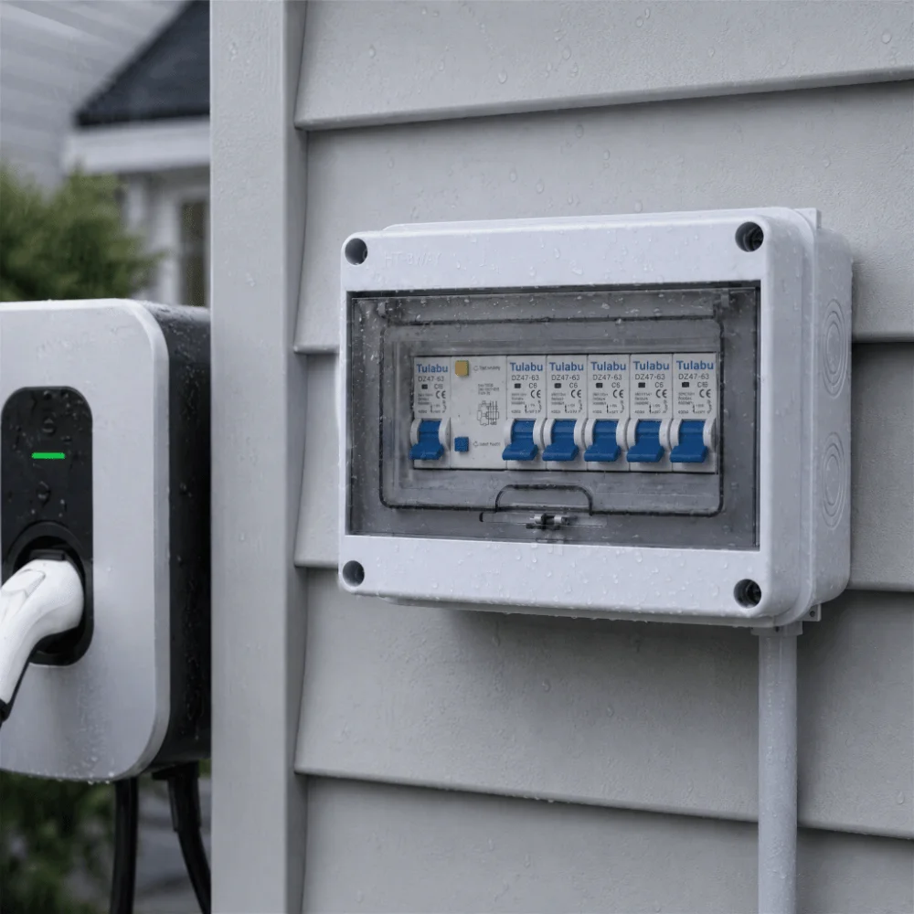 IP65 Electrical Junction Box Dustproof Plastic Distribution Box Outdoor Waterproof Waterproof Junction Box
