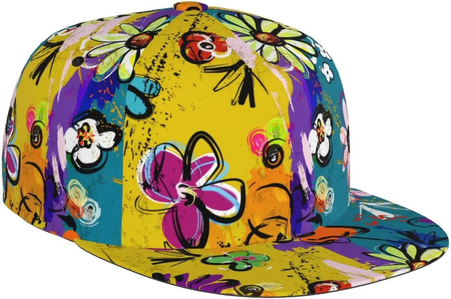 ファッションヒップホップスタイル調節可能なスナップバック帽子男性と女性のためのサンキャップグラフィティキャップ落書き野球帽