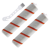 A23F-Replacement Roller Brush For XIAOMI For Dreame V8 V9 V9B V10 V11 Handheld Vacuum Cleaner Spare Parts Soft Fluff Brush