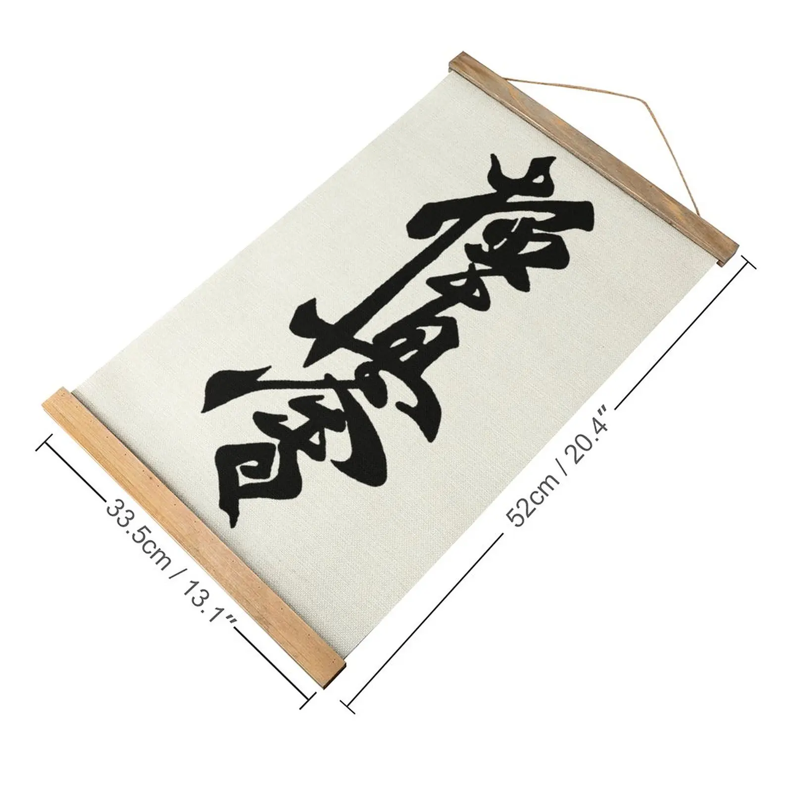 Top Quality Kyokushin Karate Symbol Kyokushinkai Dojo Training 1 Canvas Hanging Picture Picture Hanging Humor Graphic Bar   Mura