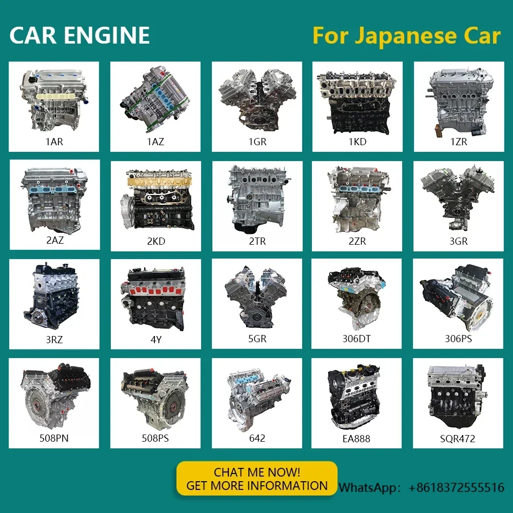 

X For Toyota 1GR Engine 1GR 2GR 3GR 5GR 5ZR 5vz 1uz 2UZ 2TR 1TR 2700 4500 4000 6 Cylinder 1grfe Engine For SaleLAND CRUISER
