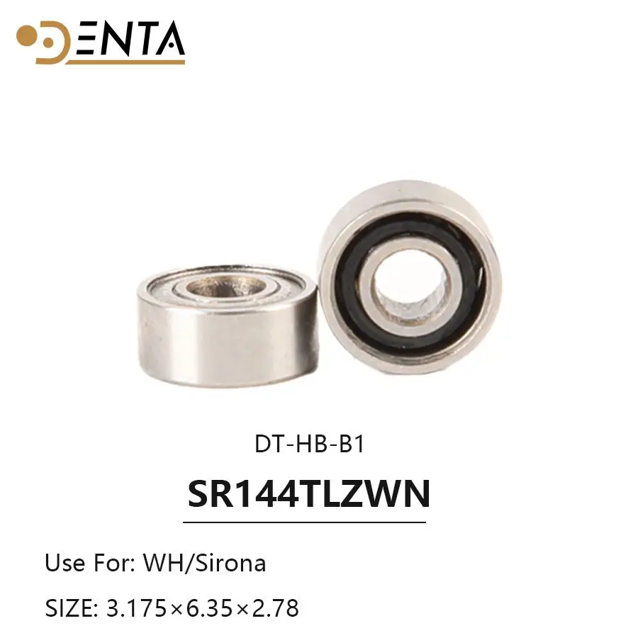 

B1 5/10pcs Dental Bearings Fit for Sirona WH Handpiece SR144TLZWN 3.175x6.35x2.78mm Turbine Cartridge Rotor Bearing Ceramic Ball