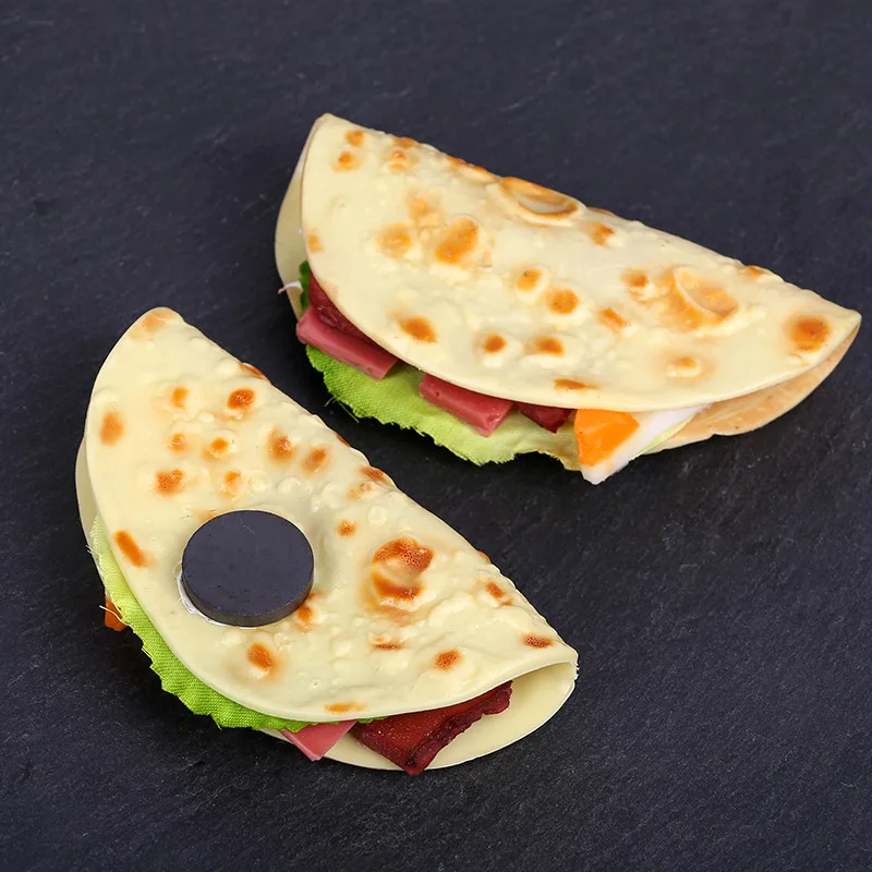 Simulation food props Food model Pancake snacks Movie props Window model Shop decoration