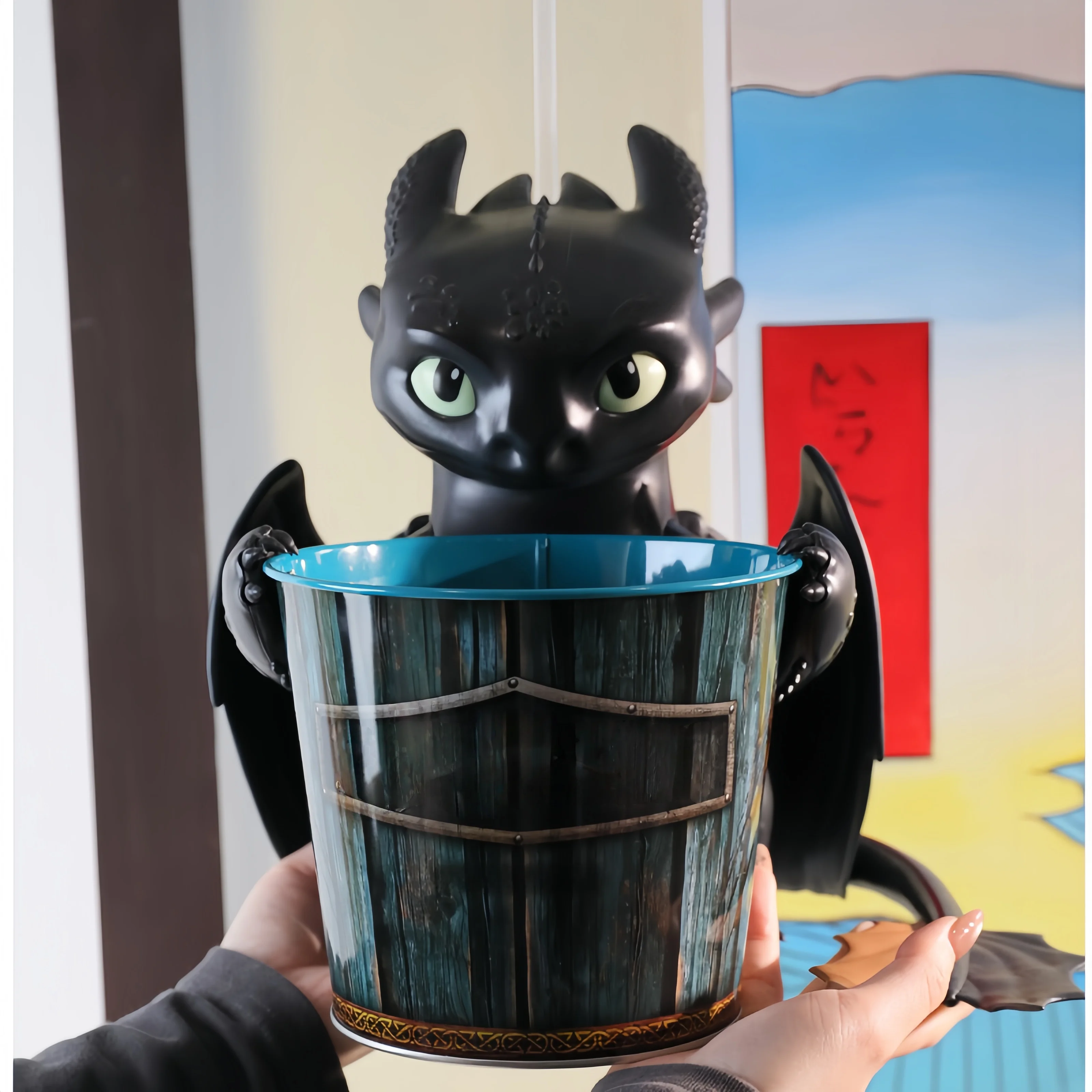 

In Stock How To Train Your Dragon Toothless Themed Official Movie Merchandise Collectible Item Cute Movie Souvenir For Gift