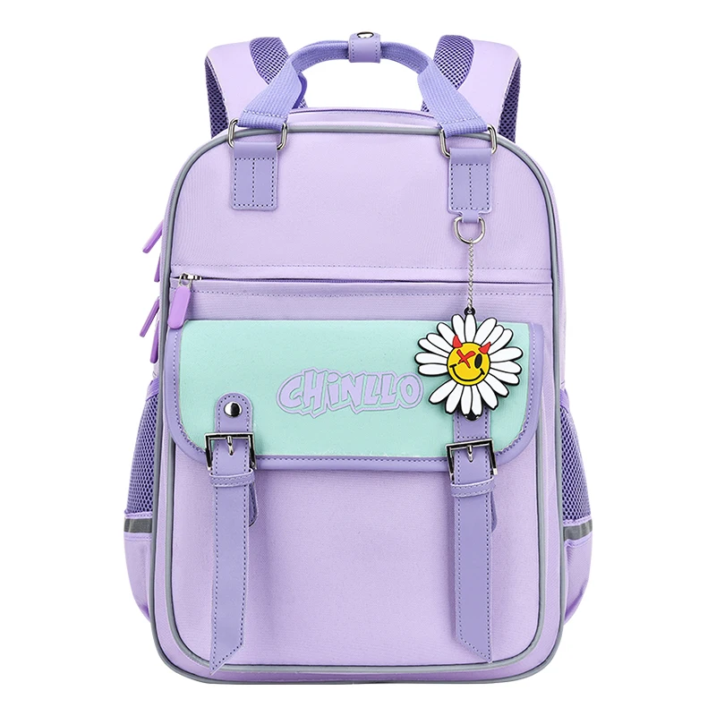 School Bags Korean Style Boys Girls Bookbag High School Children Backpack Multi-pocket Primary School Bags For Teens Girls