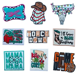 Emblem Clothing Accessories Badge Sticker Embroidered Embroidery Sticker Iron-on Patches
