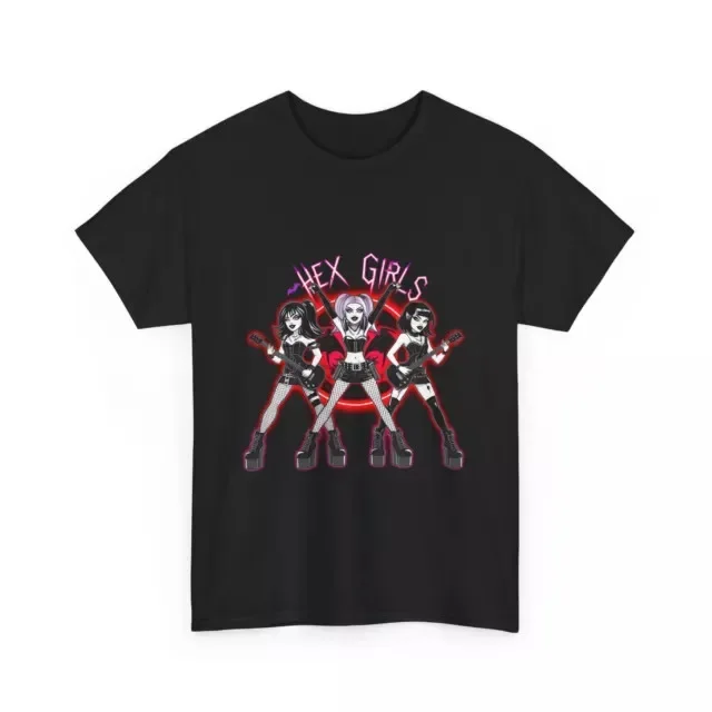 Hex Girls Unisex Cotton Tee Gothic Wiccan Clothing Witchy Occult Top