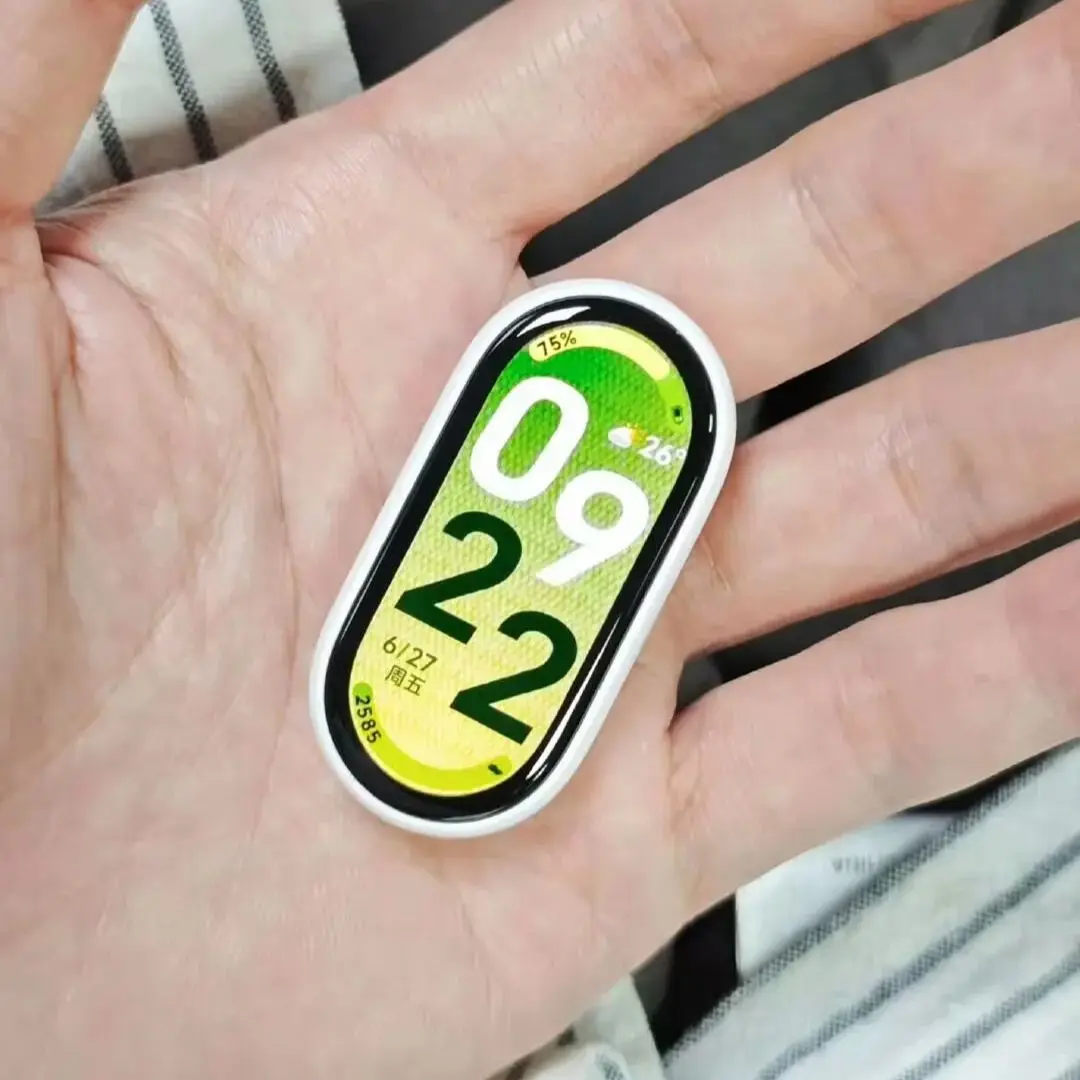 2025 جديد Xiaomi الفرقة 10 الدم الأكسجين مراقب معدل ضربات القلب الصحة جهاز تعقب للياقة البدنية سوار 1.72 "AMOLED Mi الذكية معصمه 10