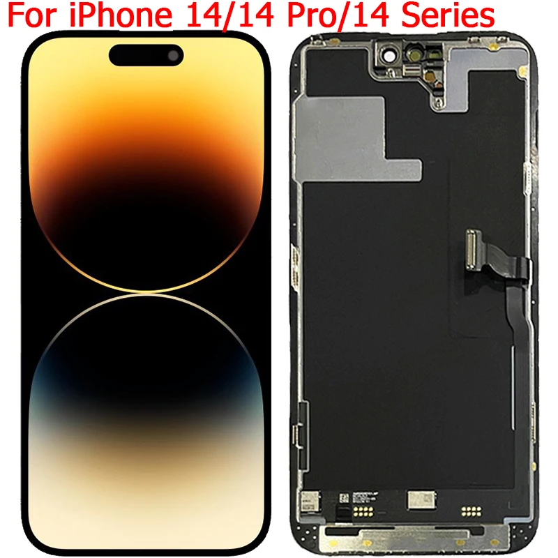 Tested Display For iPhone 14 Pro Max Original LCD For iPhone 14 14 Plus OLED Display Touch Screen LCD Replacement Parts