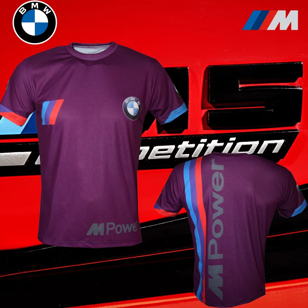

BMW F900XR Hot Selling 2025 Mens Moto Cool T-shirt Summer Racing Quick-dry Short Sleeve Tops Breathable Clothing Ricing Tee