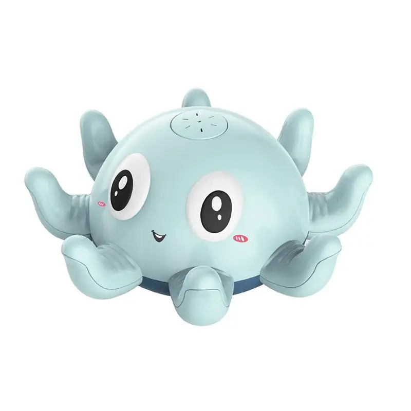 

Bath Octopus Sprinkler Toy Musical Octopus Water Spray Bath Toy Cute Rotating Sprinkler Interactive Kids Shower Play Bathroom To