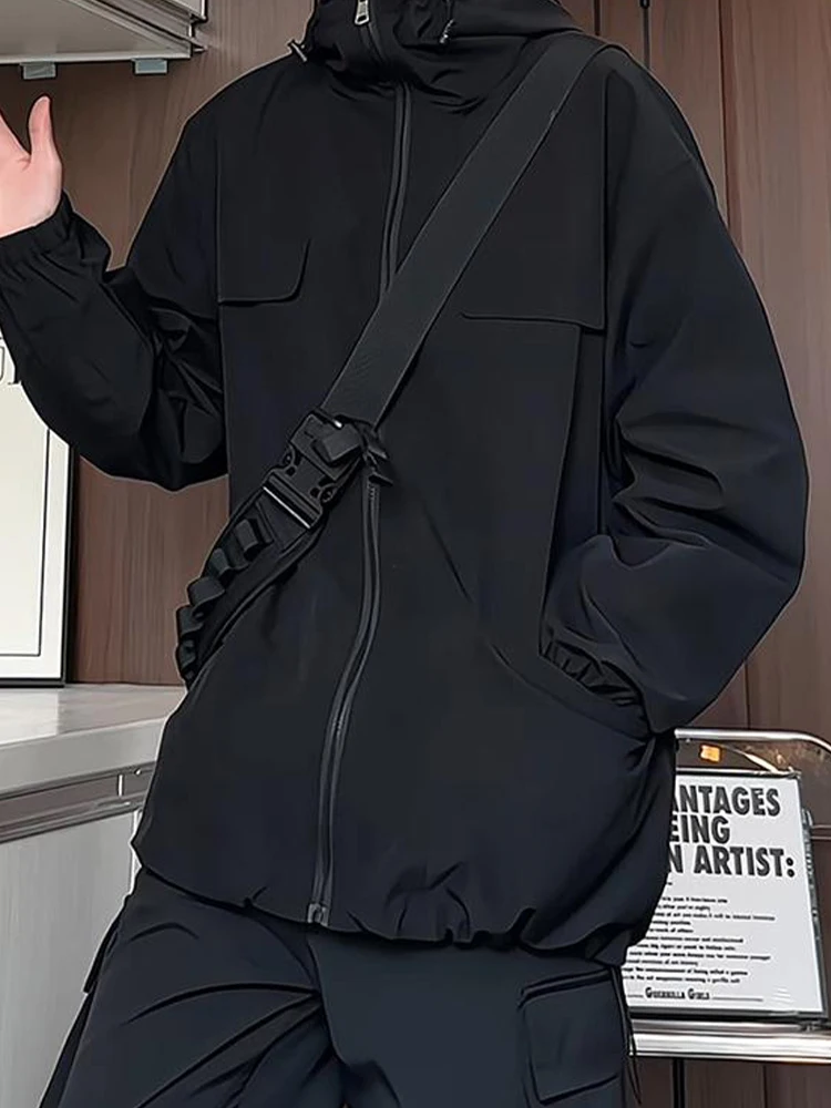 

Мужская демисезонная куртка American Sle для активного отдыха и работы, свободного кроя, с множеством карманов, из полиэстера, не мнется