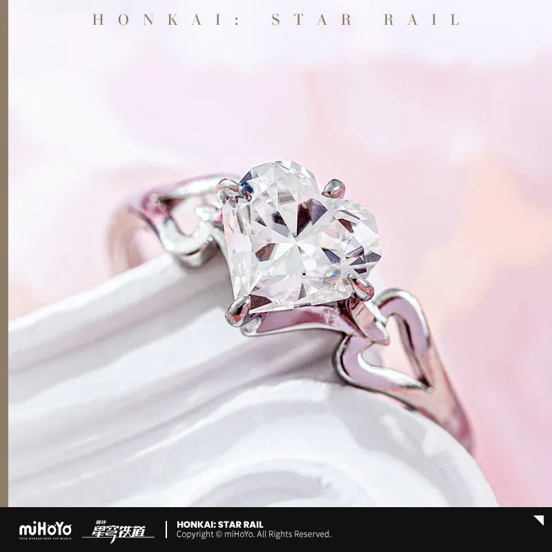 

Official Original Cyrene Ring Game Honkai Star Rail Cosplay Anime Costume Accessories Anime Clothing Halloween Gift