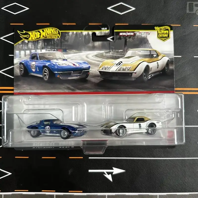 Genuine Stock Hot Wheels Premium 2 Pack Diecast Car Model HBL96 1/64 Scale Collectible Vehicle Display Toy Car Surprise Gift