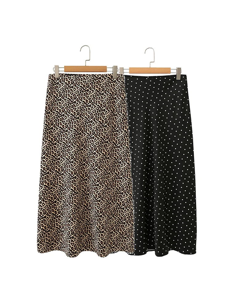 Women Elegant Polka Dot Mini Skirts Spring Summer Women Fashion Beach Style Vacation Ladies Festival Sexy Mini Skirts