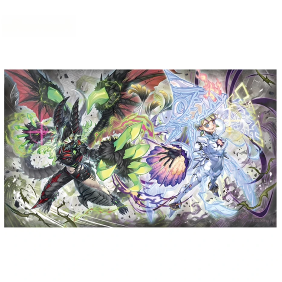

Yugioh Diabellstar — черно-белый игровой коврик ведьмы Yu-Gi-Oh! TCG OCG Коллекционные карточные игры Коврик Duel Plate Резиновый коврик для карт Коврик для мыши