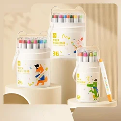 12/24/36/48 Colors Crayon Oil Painting Stick Set Not Dirty Hands Safe Washable Children's Paintbrush Colorful