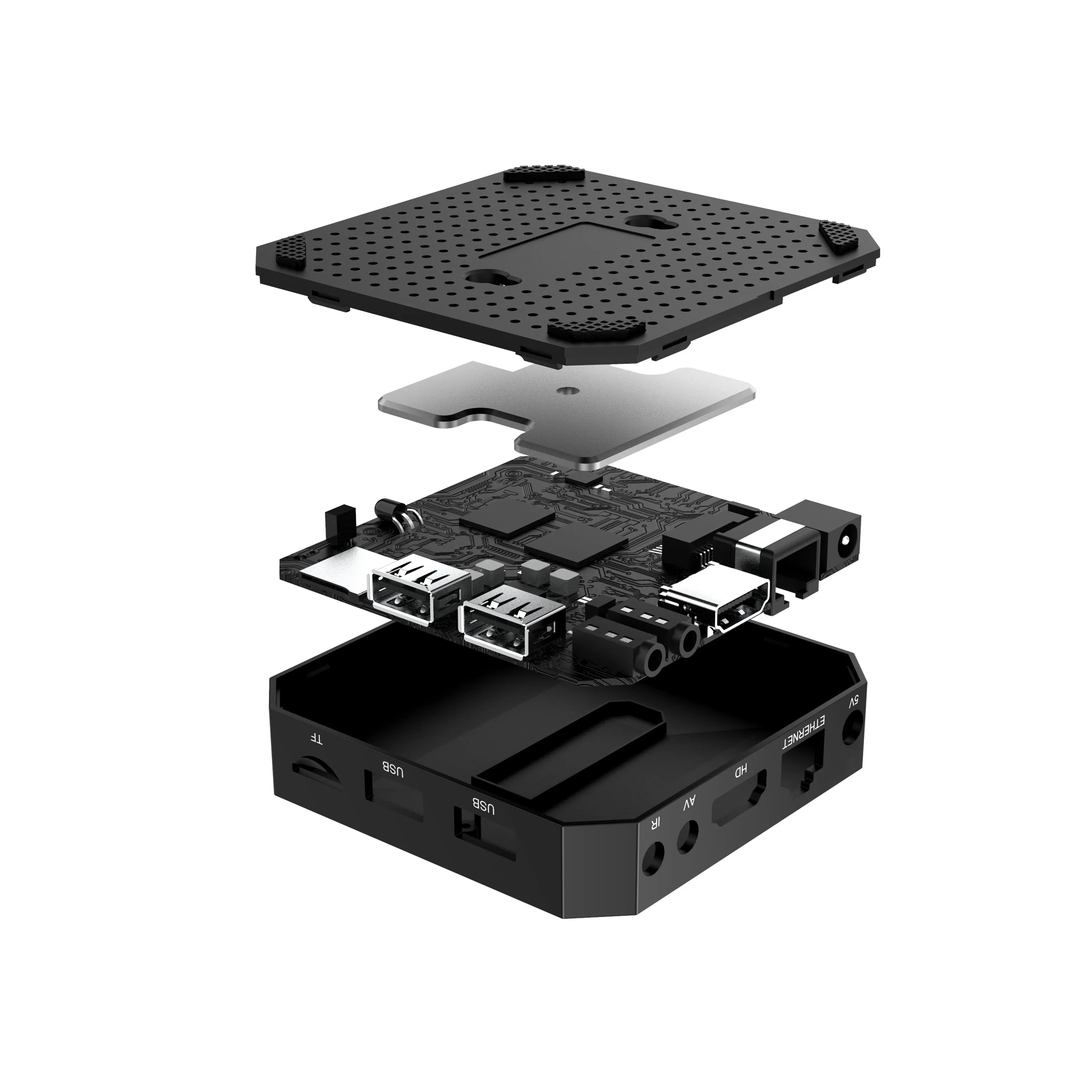 X96 Mini Android 9.0 Smart TV BOX 1GB 8GB Allwinner H313 رباعي النواة يدعم 4K 3D 30tps WiFi 2.4 جيجا هرتز H.265 VP9 x96mini فك التشفير