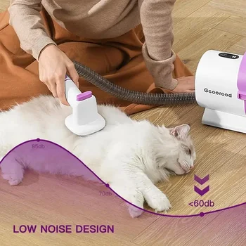 Geoorood Dog Grooming  Vacuum,  2.5L Pet Grooming Kit & Vacuum Suction Pet Hair, Professional Clippers 6
