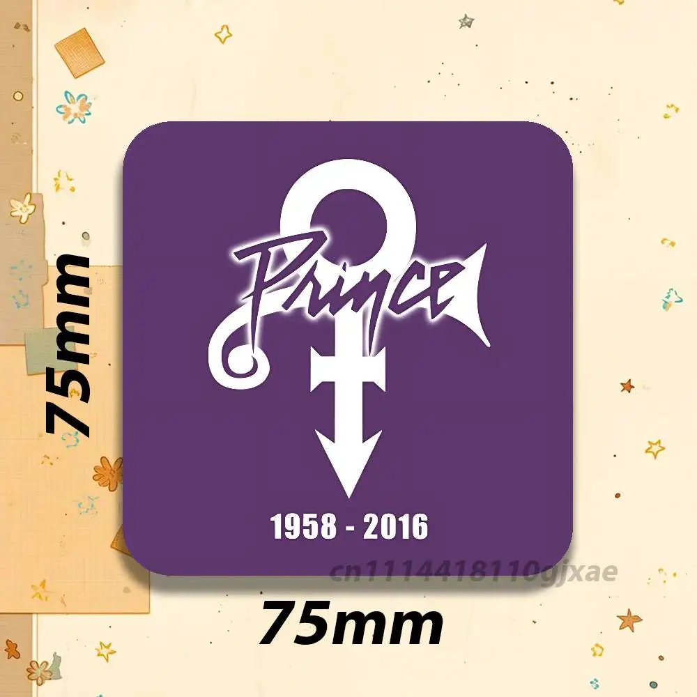 P-PRINCE Purple RainVintage Anime Fridge Magnets Magnetic Refrigerator Memorial Gifts For Kitchen Office Locker Travel Home Deco