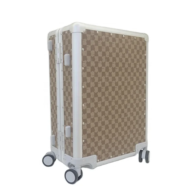 18/20/24 inch suitcase, all aluminum alloy travel trolley case/combination case/luggage