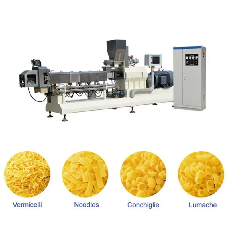 Automatic Single Screw Extruder for Pasta Macaroni Penne Vermicelli Fusilli Macaroni Making Machine
