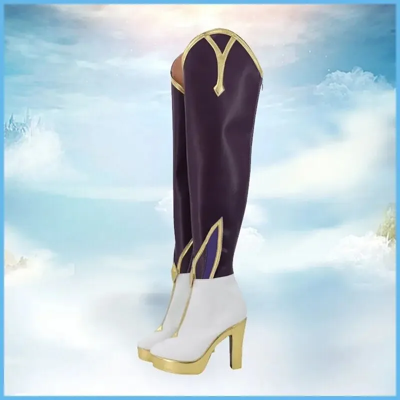 

Anime LOL Cosplay of Star Guardian Akari's boots. Suitable for Halloween and Christmas parties.