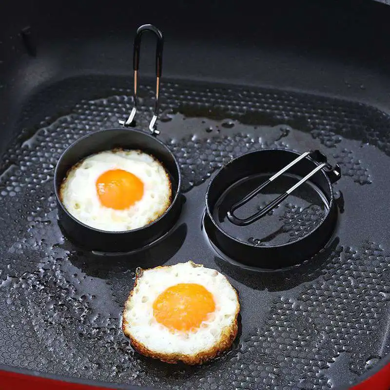 Non-stick Pan Stainless Steel Fried Egg Pancake Shaper Omelette Mold Breakfast Baking Model Egg Frying Kitchen Accessories