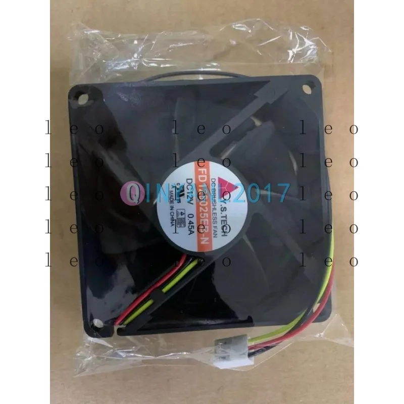 EE  1PC For Y.S.TECH FD128025EB-N 12V 0.45A 8025 8CM Cooling Fan 3 Wire #A6-4