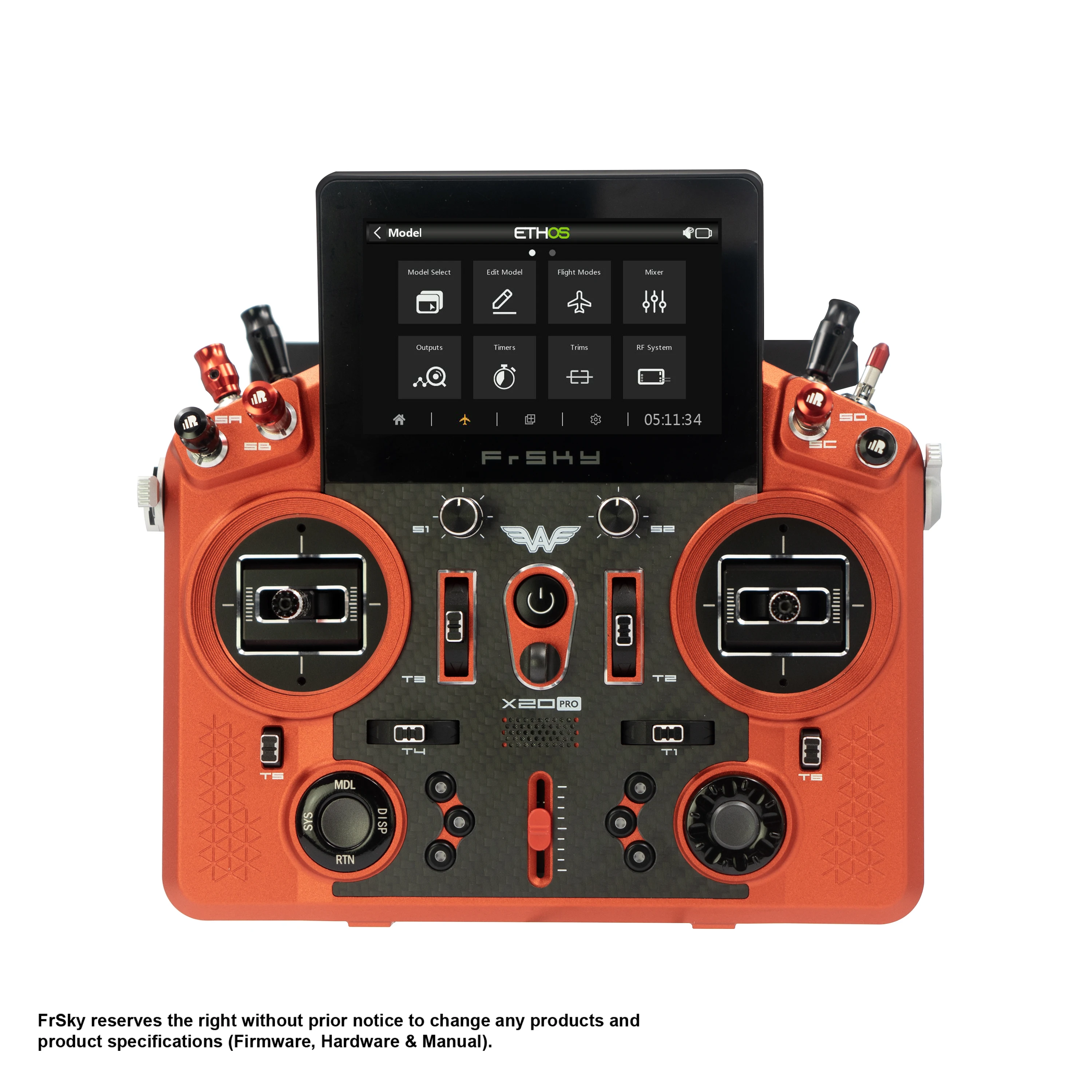 FrSky AeroWing Edition TANDEM X20 PRO---Radio, Dual-side Haptic Gimbal Feedback