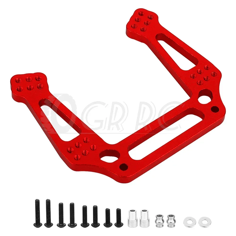 Supports de tour d'amortisseur avant et arrière en aluminium, pièces de mise à niveau, Remplacer 3638 3639 pour 1/10, Traxxas Slash 2WD Rustler Stampede VXL Skully