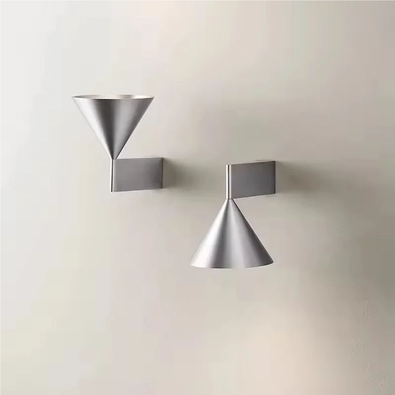 

Scandinavian Modern Simple Aluminum LED Wall Lamp For Dining Room Aisle Wall Light Bedroom Bedside Lamp Creative Fixtures