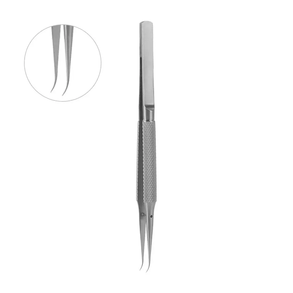 Curved/Straight Tip Titanium Alloy Tweezers Precision 140mm Precision Tweezers Handheld Soldering