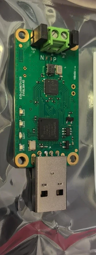 EVB-LAN8670-USB (10Base-T1S Development Board)