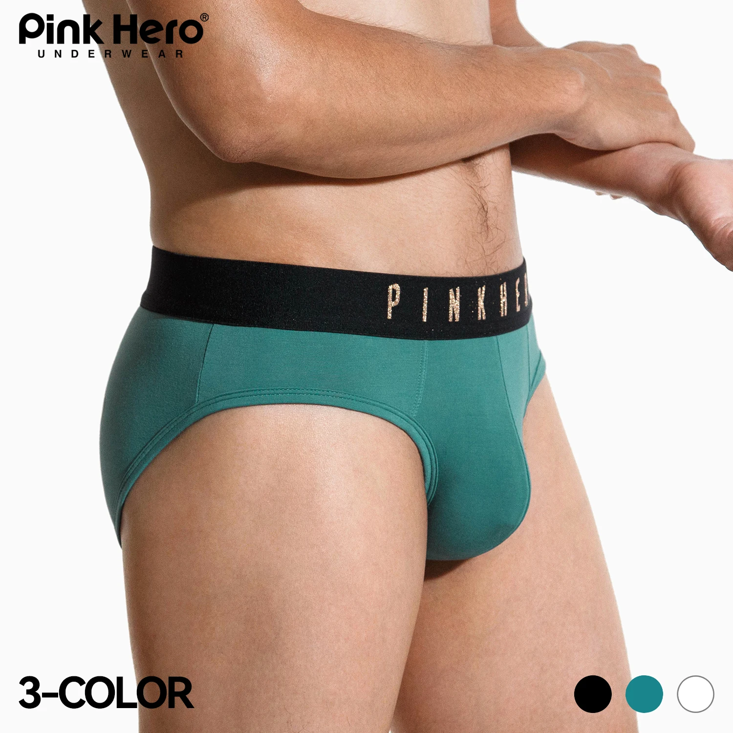 New Arrival Discount：Bamboo Fiber Briefs Men Microfiber  Comfy Soft Underwear  Men\'s Panties  Underpants Compression Stretch