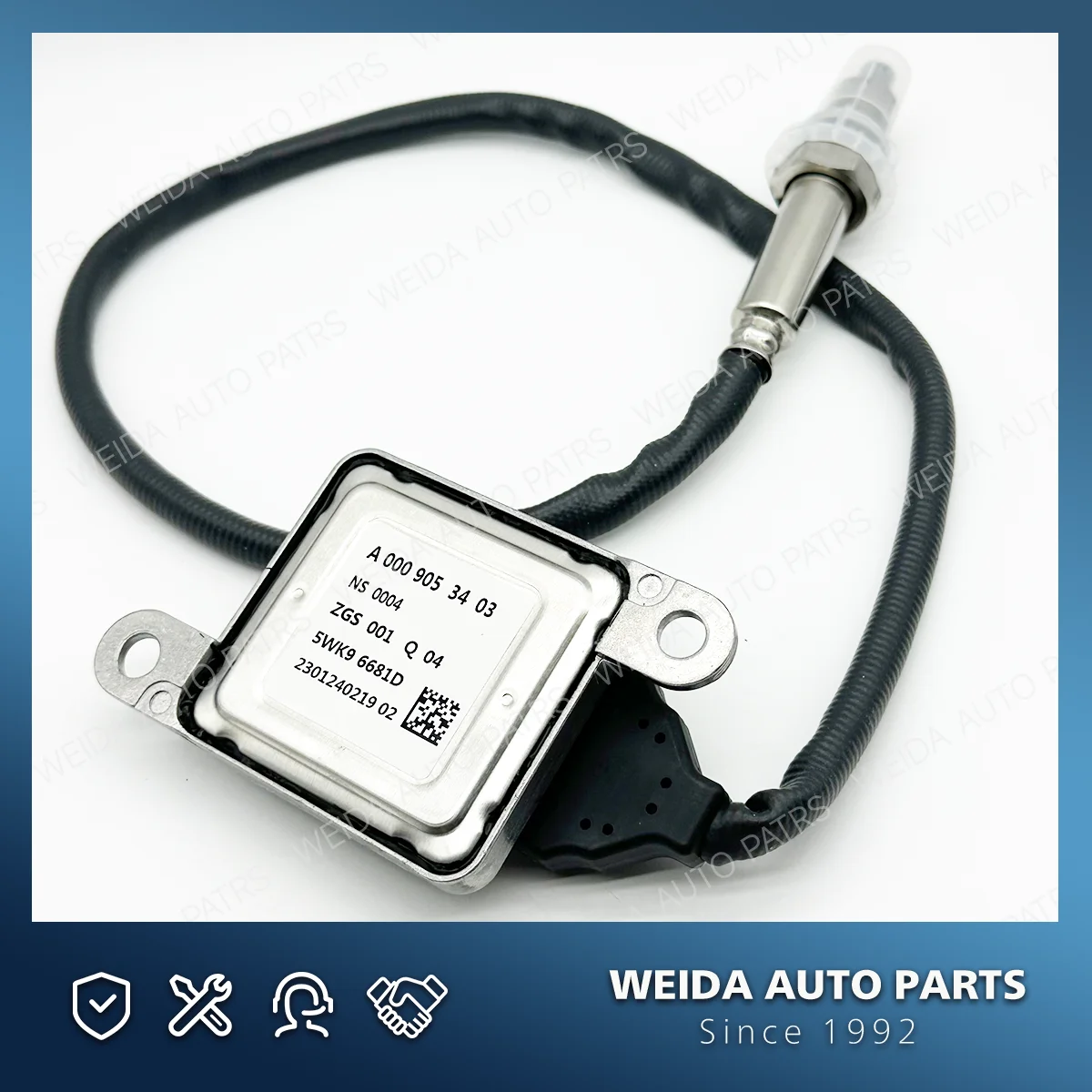 5WK96681D A0009053403 A000 905 34 03  New Nitrogen Oxygen NOx Sensor For Mercedes-Benz W166 W212 W222 C218 X218 A207 C20