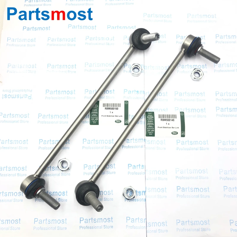 

2x FRONT STABILIZER SUSPENSION SWAY BAR LINKS FOR LAND ROVER DISCOVERY LR3 LR4 RANGE ROVER SPORT 2005-2013 RBM500140 RBM500150