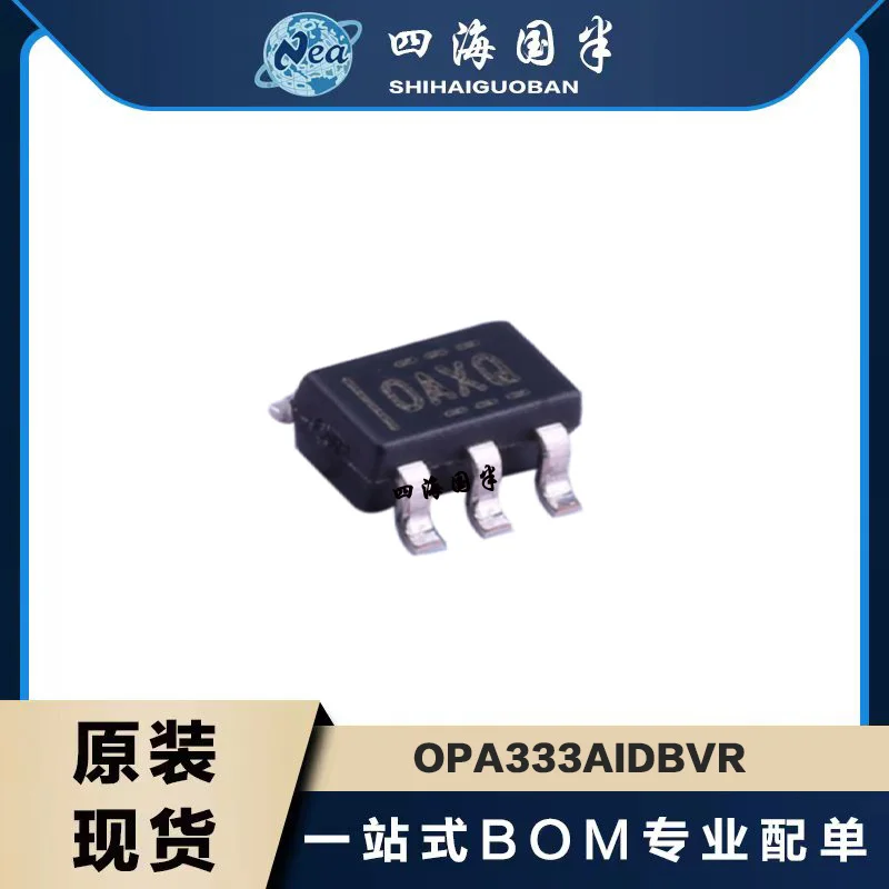 OPA170AIDBVR OSVI OPA320AIDBVR RAC piezas OPA335AIDBVR OAPI OPA376AIDBVR BUQ SOT23-5 Chipset, 2 Sot23-5, 100%