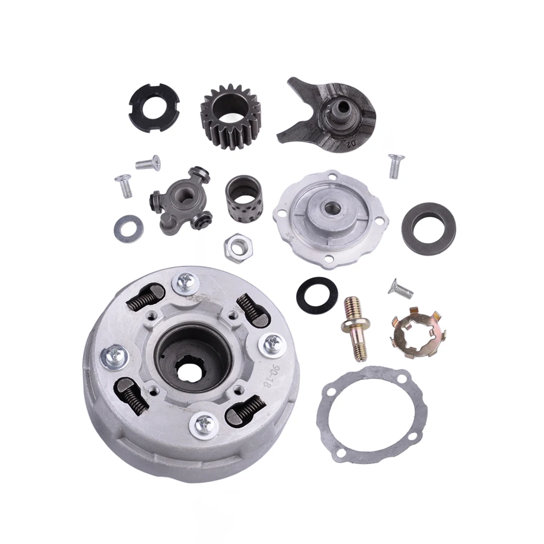 Auto Clutch Reverse Kit 17 Teeth Fit for Taotao SUNL Monkey ATV Go Kart Quad Bike Dirt Bike ATV Trail Bike 110cc 125cc Engine