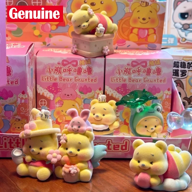 

Оригинальный маленький медвежонок третьего поколения Nini Secret Realm Snout Plup Poop Winnie Serie слепая коробка периферийный орнамент подарок-сюрприз