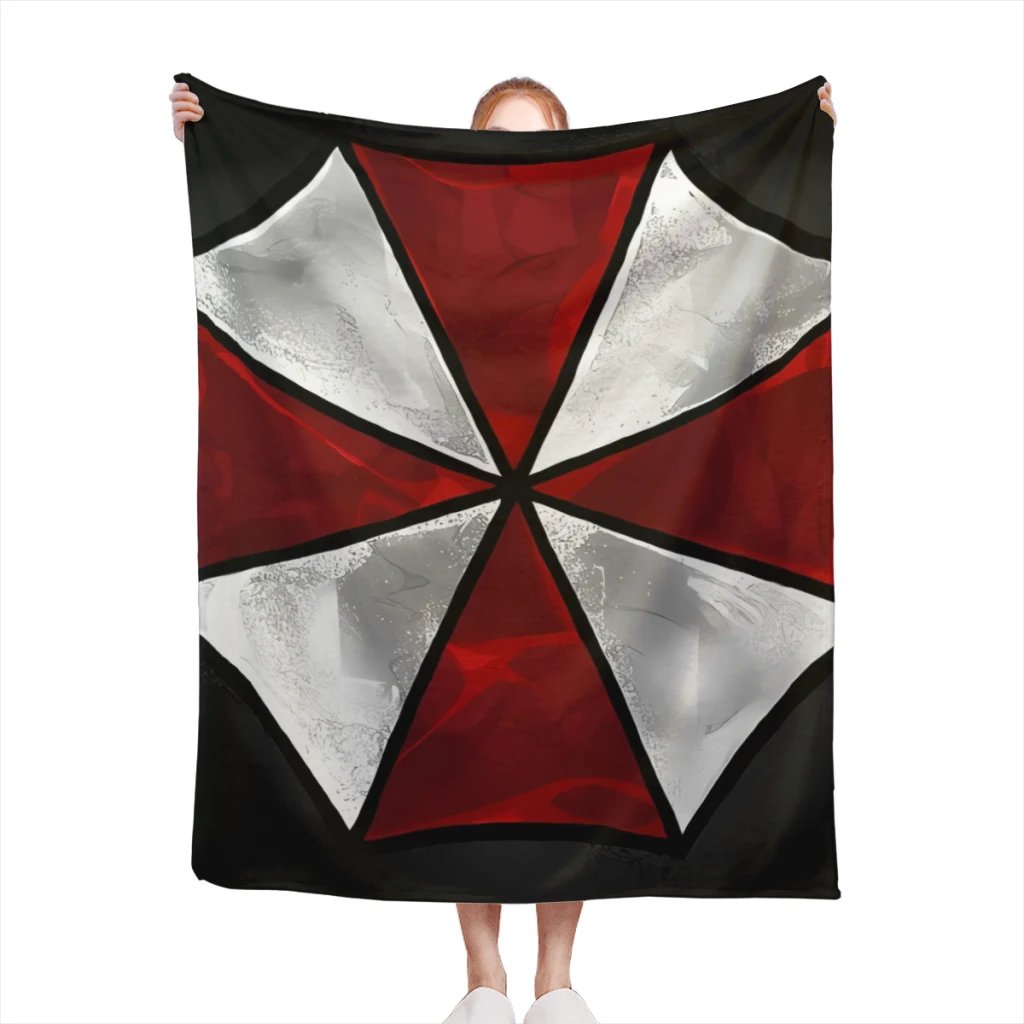 Umbrella Corporation Throws Blanket Picnic Super Soft Blanket for Travel Bedding Couch Sofa Bed Blanket Birthday Gift