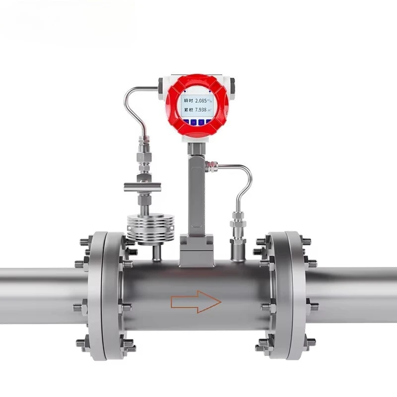 

Explosion-Proof Stainless Steel Vortex Flow Meter LPG Gas Air Steam Measures Vortex Flowmeter