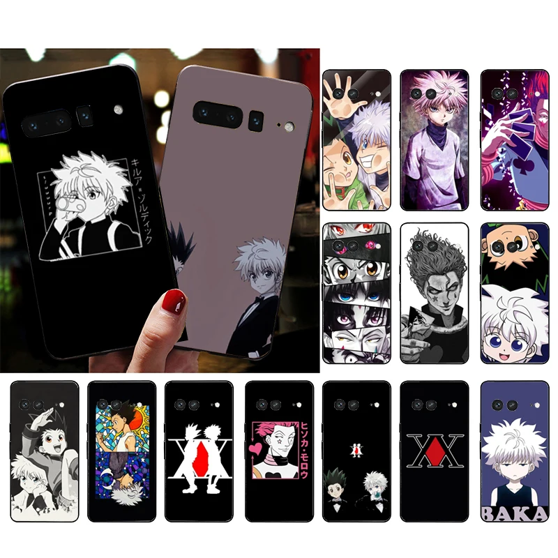 Hunter x Hunter Phone Case for Google Pixel 8A 8 7 Pro 7 7A 6A 6 Pro 5A 4A 3A Pixel 5 6 4 3 3A XL Funda