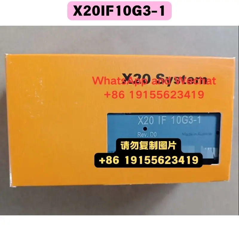 

Совершенно новый оригинальный модуль X20IF10G3-1 Функциональный тест ОК Быстрая доставка
