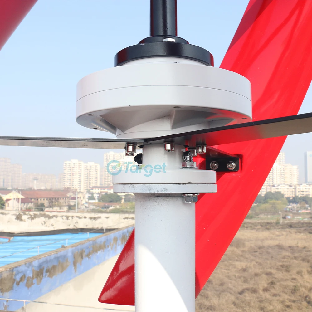 10KW Vertical Axis Maglev Coreless Wind Turbine Generator 220V 380V Free Energy Windmill Alternators With Mppt Controller 20KW