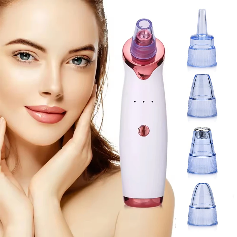 Blackhead Remover Vacuum Suction Pore Cleaner Extractor Acne Comedone Whitehead Pimple Removal Spot Cleaner