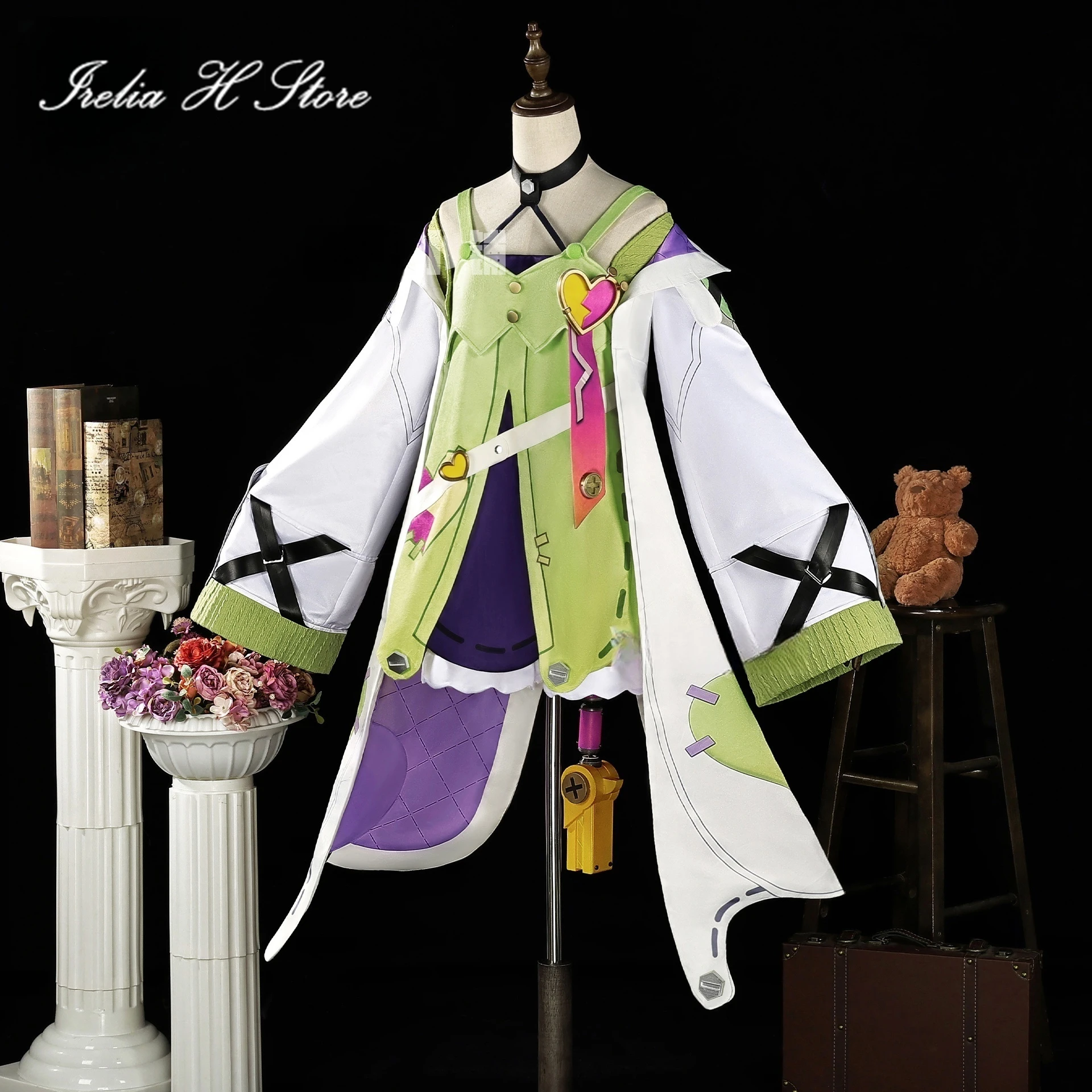 أزياء Irelia H Genshin Impact Aino التأثيرية فستان Ainoe للنساء أزياء الهالوين