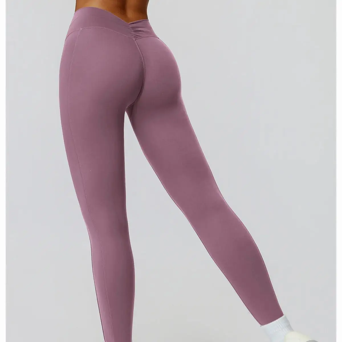 

Брюки для йоги Ningyu, плиссированные узкие брюки с высокой талией для спортзала, быстросохнущие женские спортивные брюки с эффектом пуш-ап для бега на открытом воздухе, фитнеса, одежда