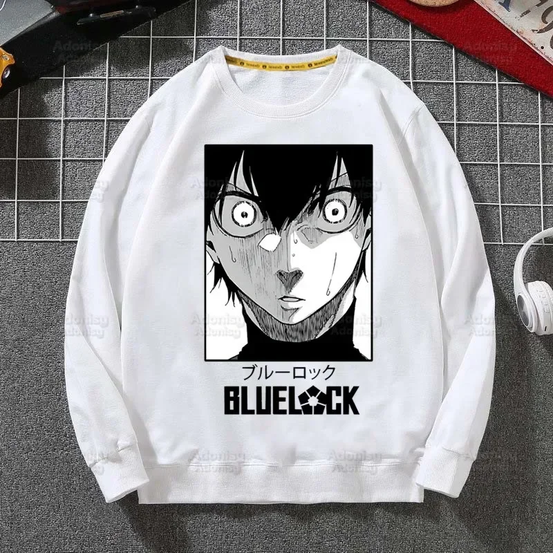 BLUE LOCK Isagi Yoichi Seishiro Nagi Meguru Bachira Hoodies Fashion Hooded Sweatshirt Casual Clothes Customization for Customers